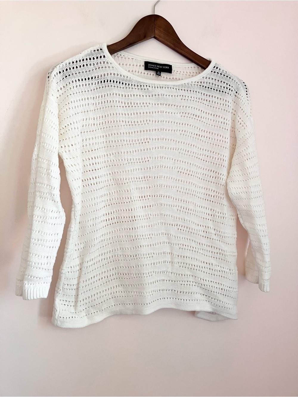 Jones New York Cotton Sweater